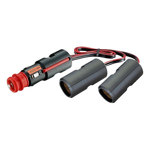  Doble toma de corriente de 12/24 V con cable flexible - CT10827 