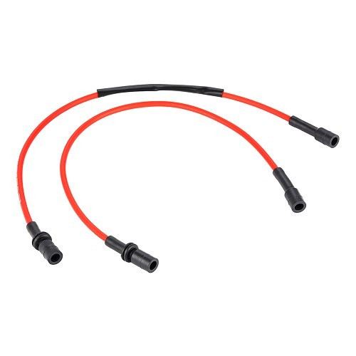  Cables de bujía de silicona para el 2CV (07/1983-07/1990) - CV10037 