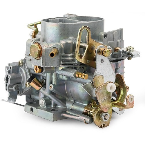 Double body carburetor for 2CV - 26-35 CSIC with vacuum pump assistance