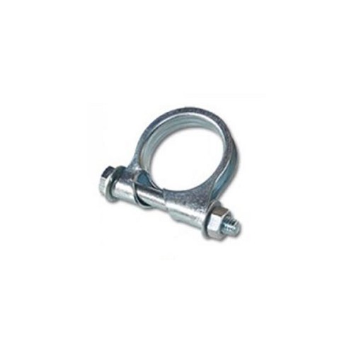Clamp for underbody muffler for 2cv and derivatives - Diameter 36mm - INOX