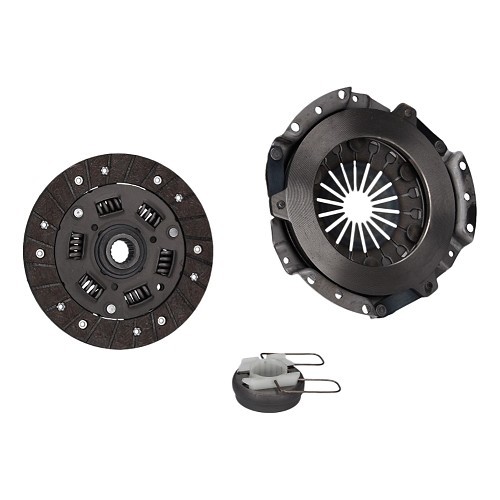  Clutch kit for 2cv after 1982 - 18 splines disc and diaphragm mechanism - CV10552 