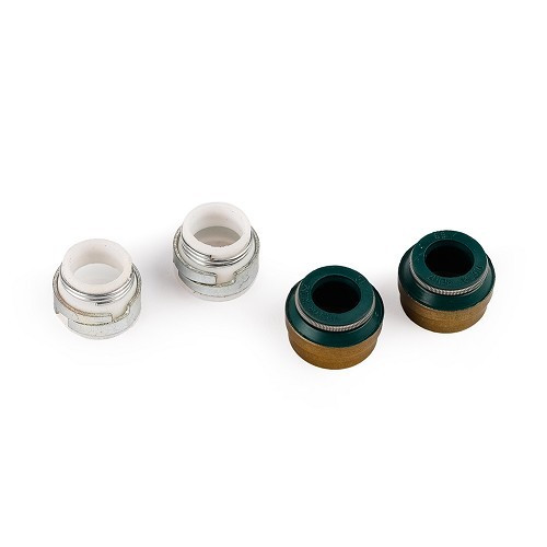Valve stem seals by 4 for 2cv and derivatives