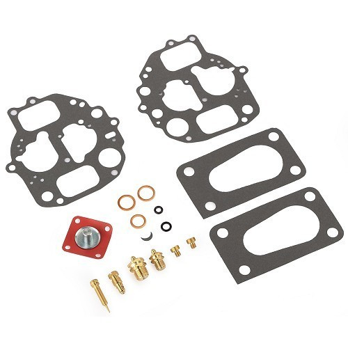  Complete set of gaskets and tips for SOLEX 26-35 CSIC carburettor for 2cv van - CV12236 