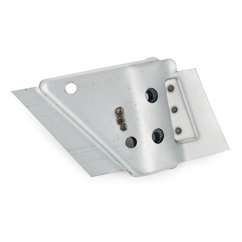 Left-hand door hinge mounting plate for 2cvs - upper