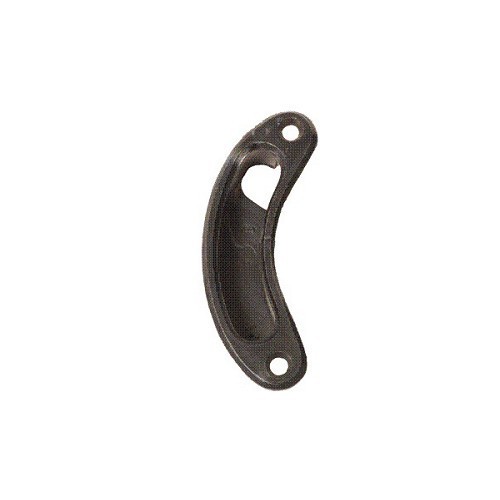  Left-hand interior door handle cover for 2cvs - black - CV20694 