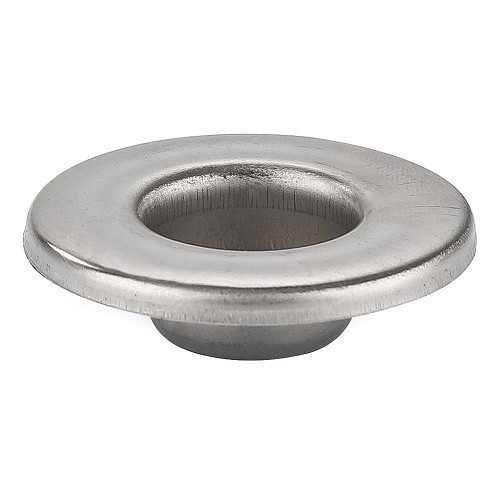 Stainless steel washer for rear boot handle on 2cvs