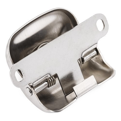 Fermeture intérieure de glace basculante pour 2CV - inox - CV20932