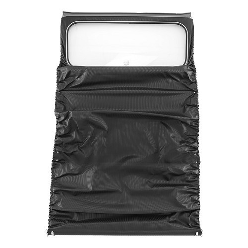  Antraciet softtop met buitenbevestiging voor 2CV Sedan (09/1957-07/1990) - verstevigd weefsel - CV22000 