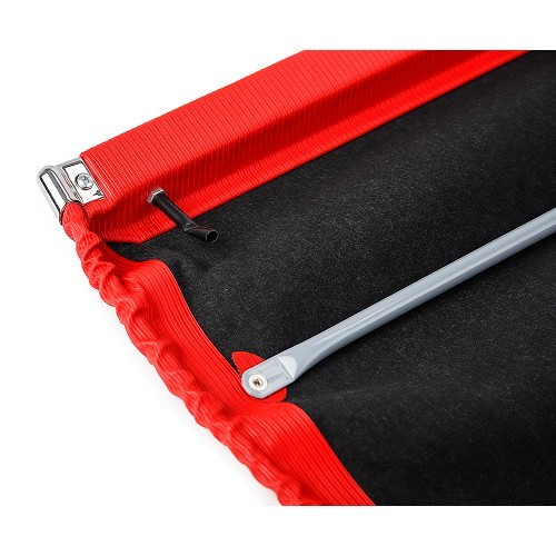 Red canopy for DYANE - reinforced canvas - CV23019