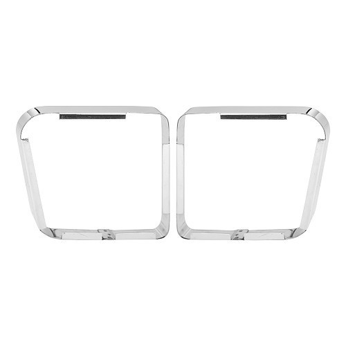  Pair of chrome-plated rear light covers for 2cvs since February 1970 - CV30264 