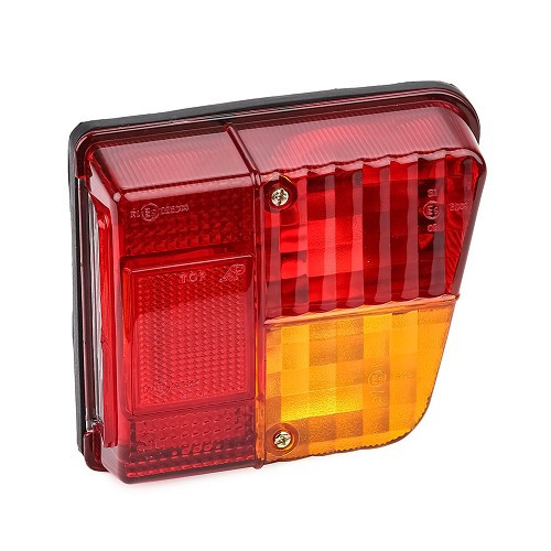 Complete right rear light for 2cvs since February 1970 - high quality