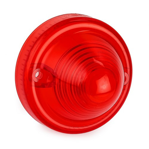  Round red rear light lens for 2cv vans - CV32242 