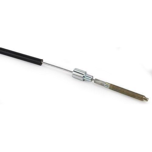 Short cable for handbrake with right disc for 2cv cars and derivatives - CV40100