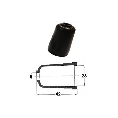 Staubabdeckung für Hauptzylinder für 2CV (07-1949-02/1970)- 22mm - CV40152