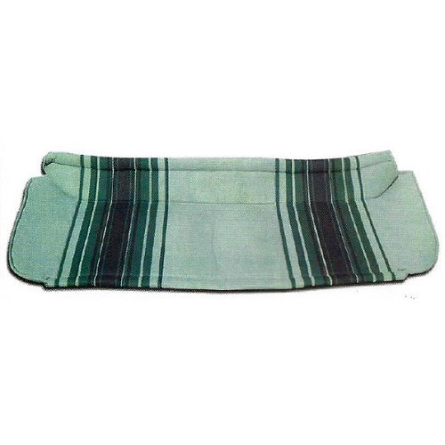  Rear seat back for green striped 2cv - CV50152 