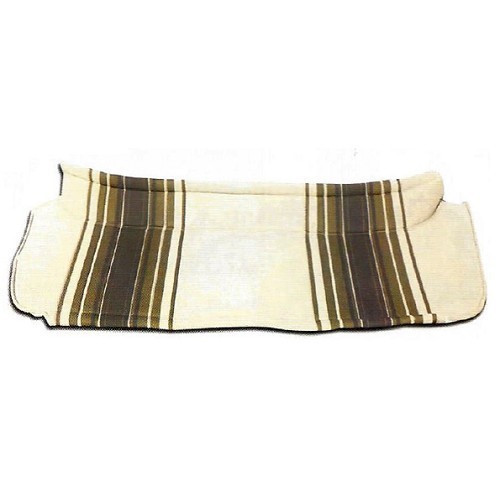  Rear seat back for 2cvs - brown striped - CV50154 