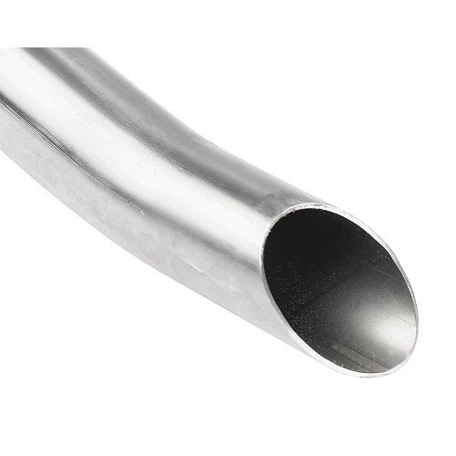 Exhaust pipe for 2cvs - STAINLESS STEEL - CV70190