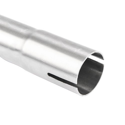 Exhaust pipe for 2cvs - STAINLESS STEEL - CV70190