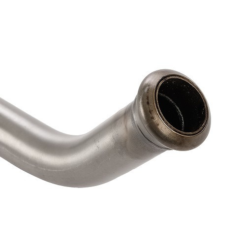 Intermediate exhaust pipe (gooseneck) for 2cvs - STAINLESS STEEL - CV70192