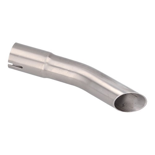  Ultra short exhaust pipe for 2cvs - STAINLESS STEEL - CV70198 