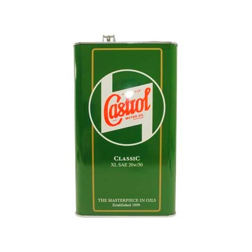  Huile CASTROL "Classic" 20W50 minérale - 5 Litres - CV70300-1 