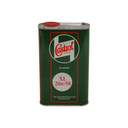  CASTROL-Öl "Classic" 20W50 mineralisch für 2CV und Derivate- 1 Liter - CV70302 