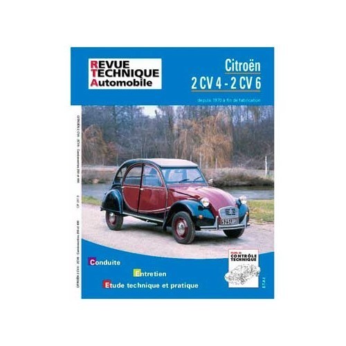  Technische Zeitschrift auf Französisch für 2CV 4/6 - CV70336 