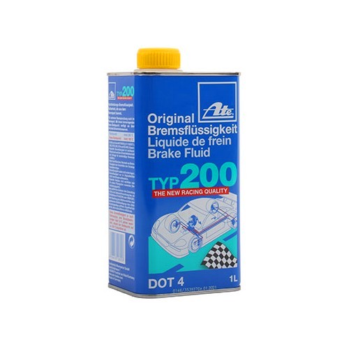  Liquide de frein ATE Type 200 pour 2CV et dérivés- 1 Litre - CV70406 