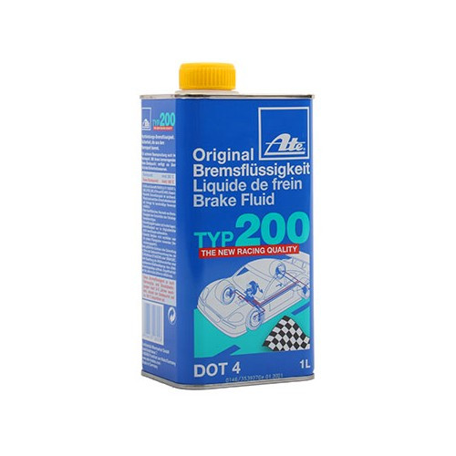  Liquide de frein ATE Type 200 pour 2CV et dérivés- 1 Litre - CV70406 