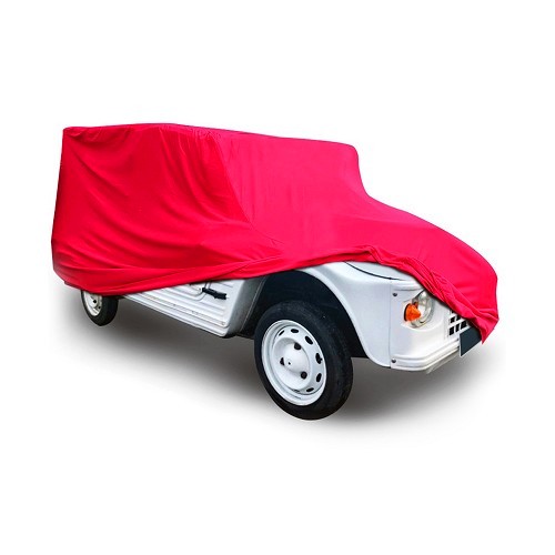 Coverlux Innenfutterbezug für Citroën Mehari (1968-1987) - Rot - CV70744