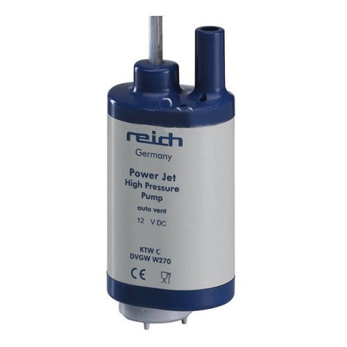 POWER JET REICH 12V 22l min pompa sommersa -Per camper e caravan - CW10045