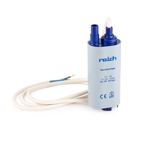 REICH 12V 12l minute submersible pump - motorhomes and caravans.