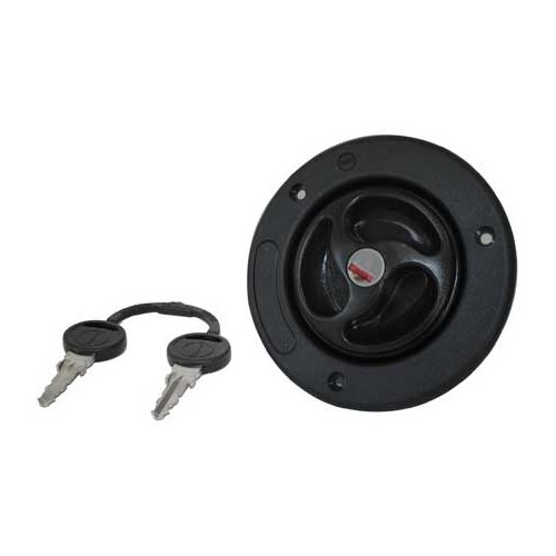  Short BLACK ZADI key-cap cup - motorhomes and caravans. - CW10134 