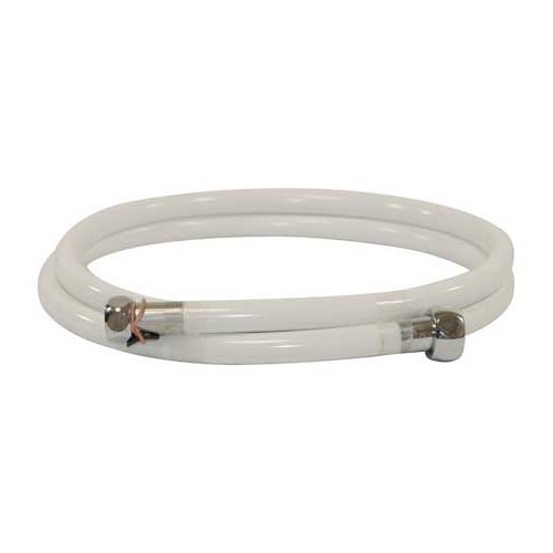 Plastic shower hose 1.5m F 12x17 - F 15x21 - camper vans and caravans. - CW10186