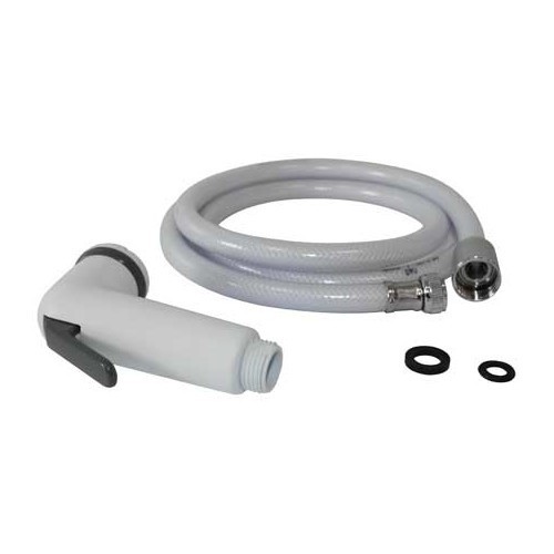 Shower + white hose 150cm - CW10194