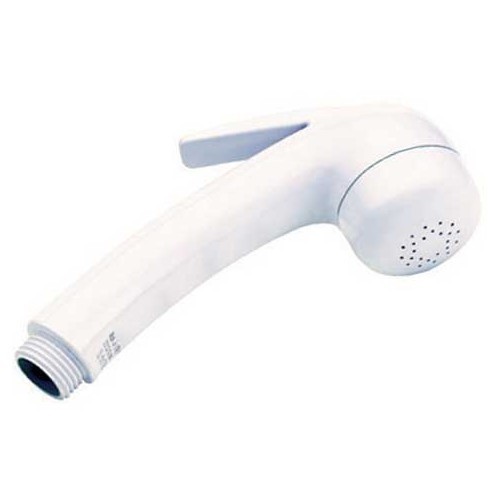 ASIA white hand shower male 15x21 - no bend