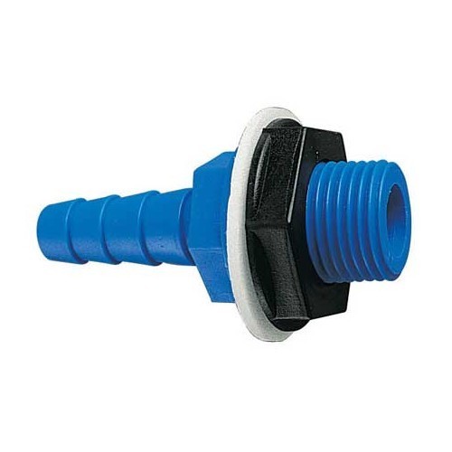  Raccord eau droit filetage 21 mm - 10-12 mm CARYSAN - CW10486 