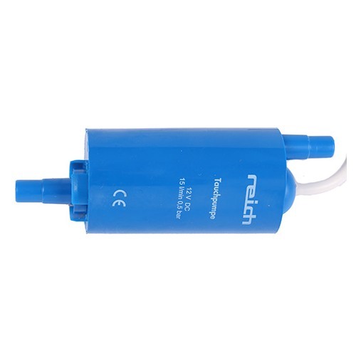 REICH 12V 15l per minute Ø 48 mm immersed pump - campers and caravans. - CW10550