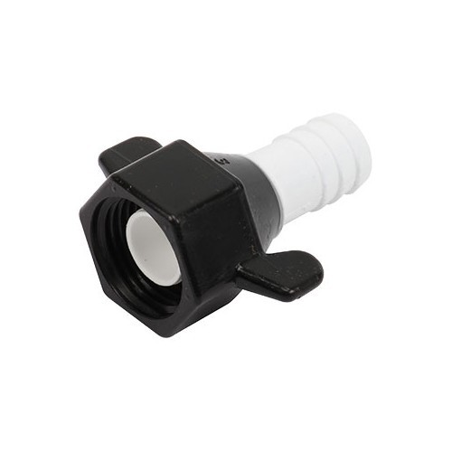  Straight 10mm hose connector on Shurflo pump - CW10705 