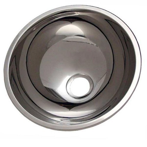  Lavabo rond inox 300 mm - CW10973 