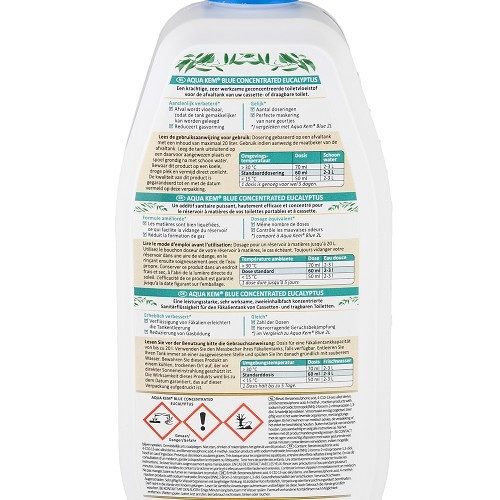 AQUA KEM Blue concentré 0.78l THETFORD - Eucalyptus - CW11451