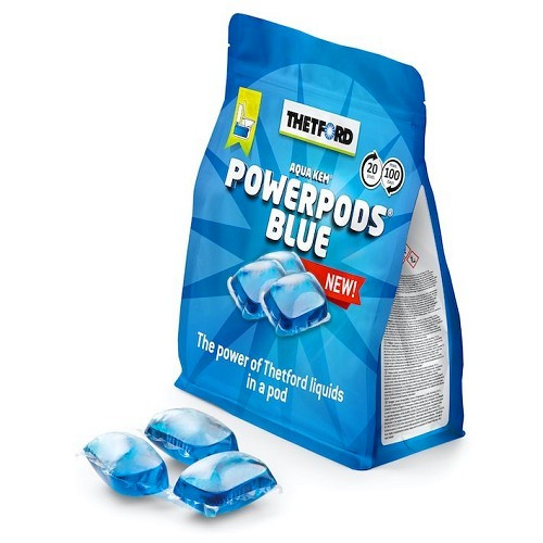 AQUA KEM Powerpods Azul 20 vainas aditivo - CW11511