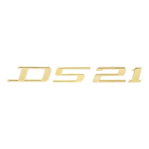  Monogramm auf Heckkoffer für Citroën DS 21 (1966-1975) - 4 Stück - DS20008 