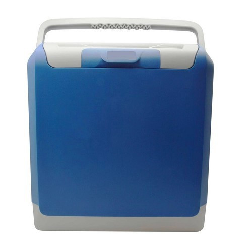 Blue 12V thermoelectric cooler on cigarette lighter - capacity 24 Litres - ET30012