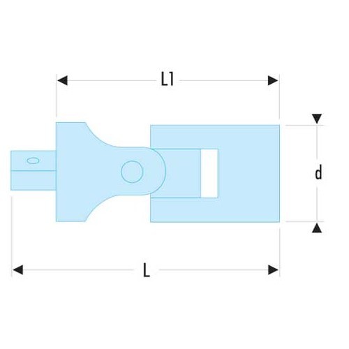 Junta universal de 1/4" FACOM - FA24094