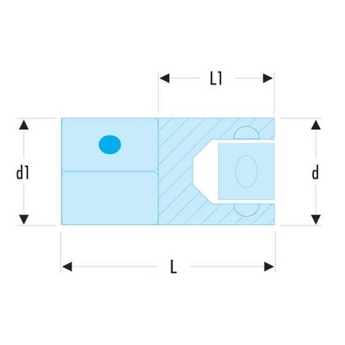 Aumentatore da 1/4" a 3/8" FACOM - FA24097