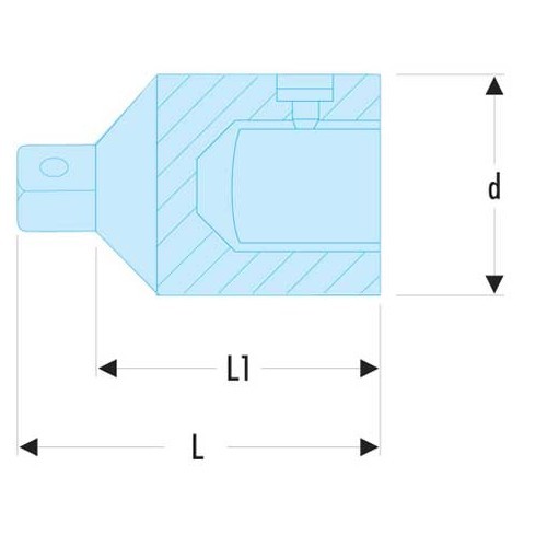 Reduzierstück 3/4" bis 1/2" FACOM - FA25759