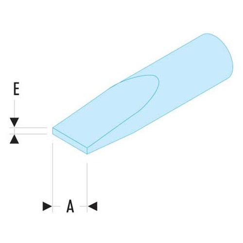 FACOM High Perf' Titanium bits series 1 for slotted screws size 5.5mm - FA30394