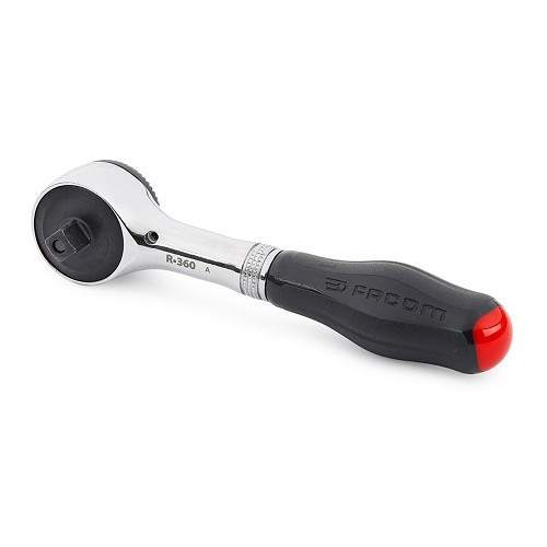 Quick 1/4" ratchet with rotary handle"