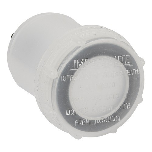  Impergom round brake fluid jar for Fiat 500 N and D (1957-1965) - FI50113 